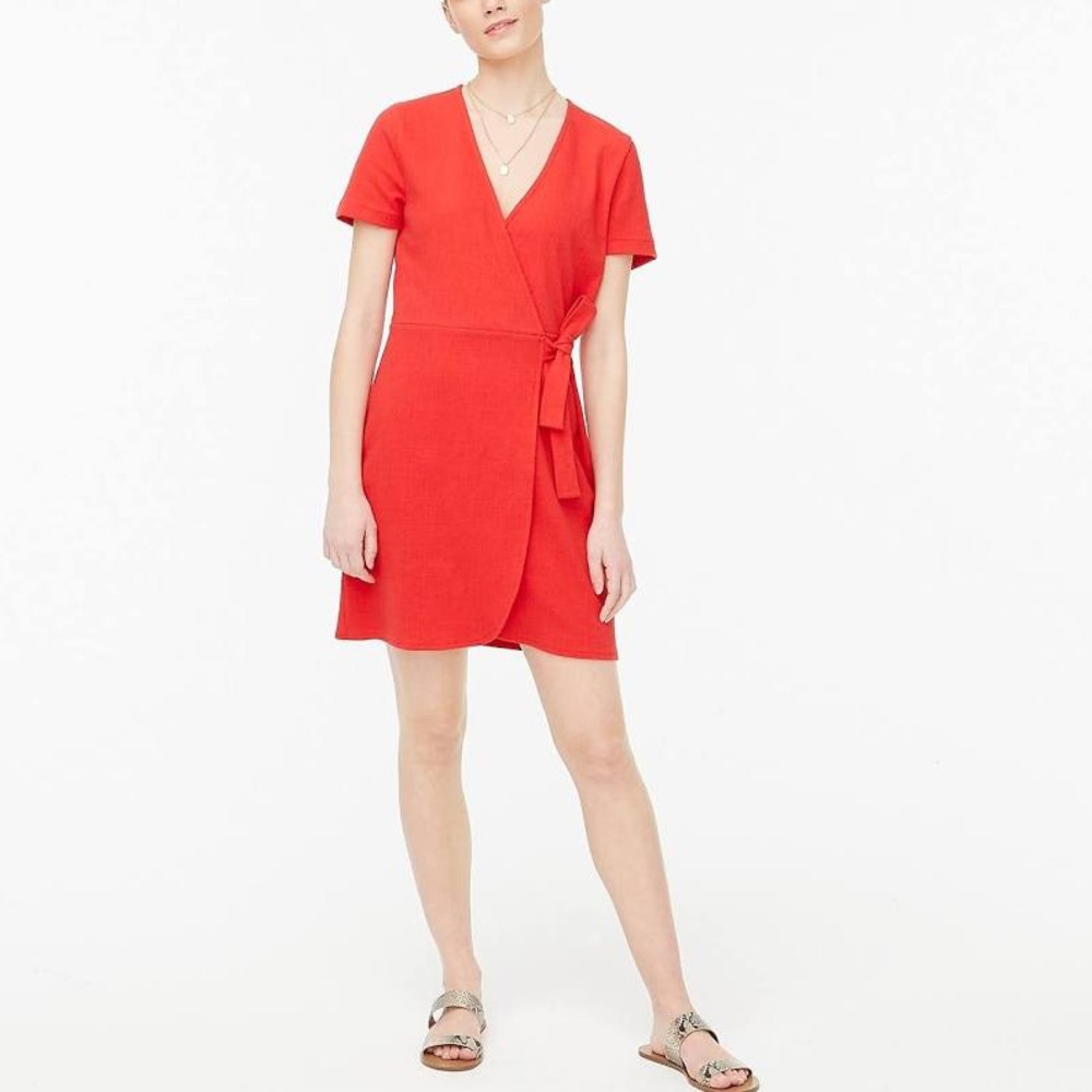 J. Crew wrap dress casual